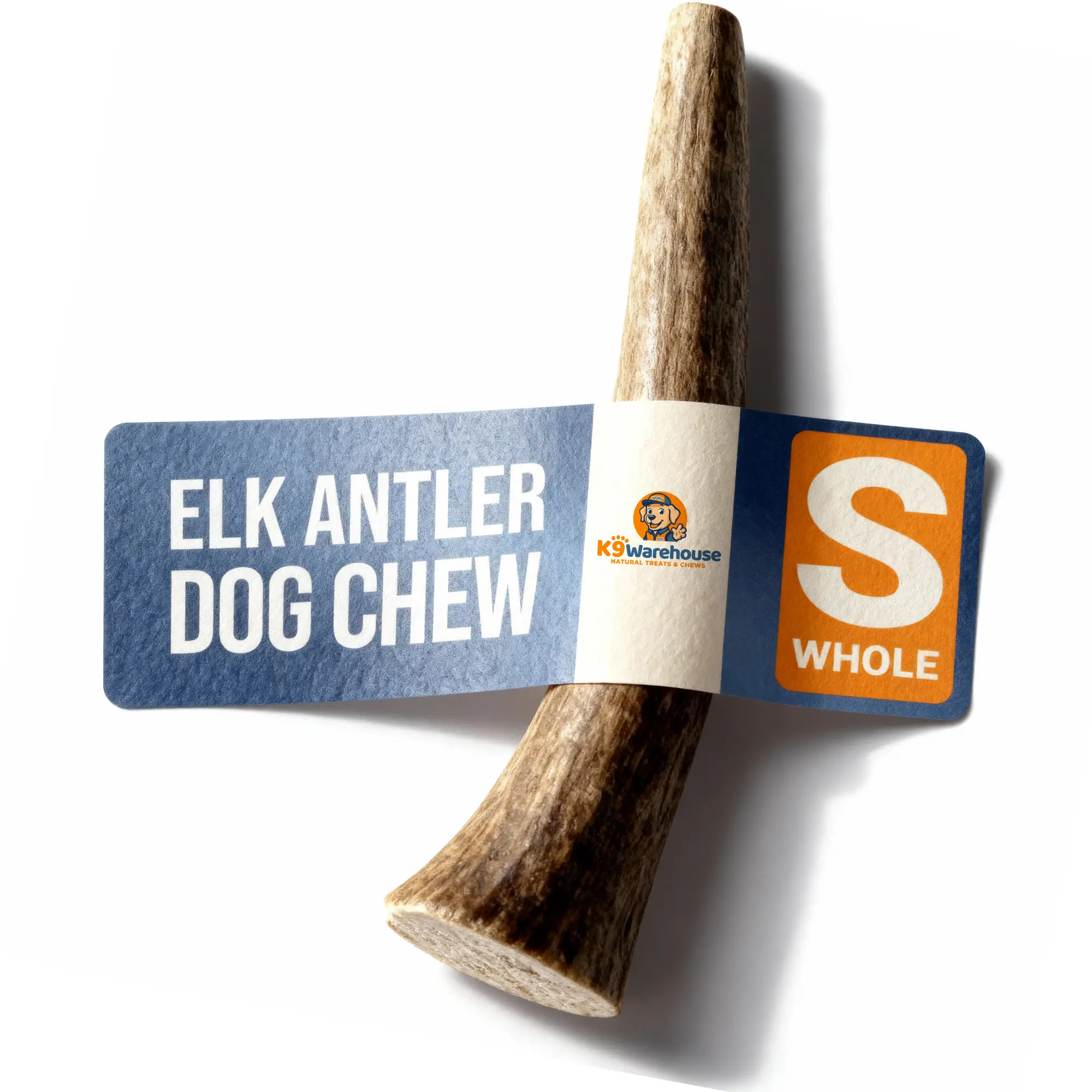 K9warehouse Elk Antlers For Dogs - Made in USA - Split and Whole
