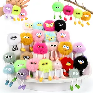 24Pcs Cute Plush Keychains For Kids Kawaii Bulk Keychain For Treasure Box Toys Classroom Prizes Birthday Goodie Bag Stuffers Party Favors