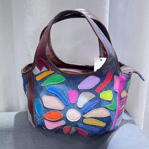 Soft and Durable Genuine Sheepskin Leather Women's Bag Casual Versatile Large Capacity Simple Tote Bag for Everyday Use