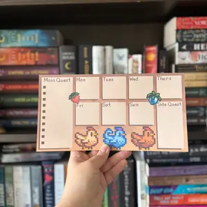 Weekly Stardew Planner Pad