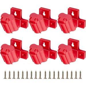 Tool Holder Mount Compatible for Milwaukee M12 12V Drill Tool Hanger Power Tool Storage 4 Packs & 6 Packs