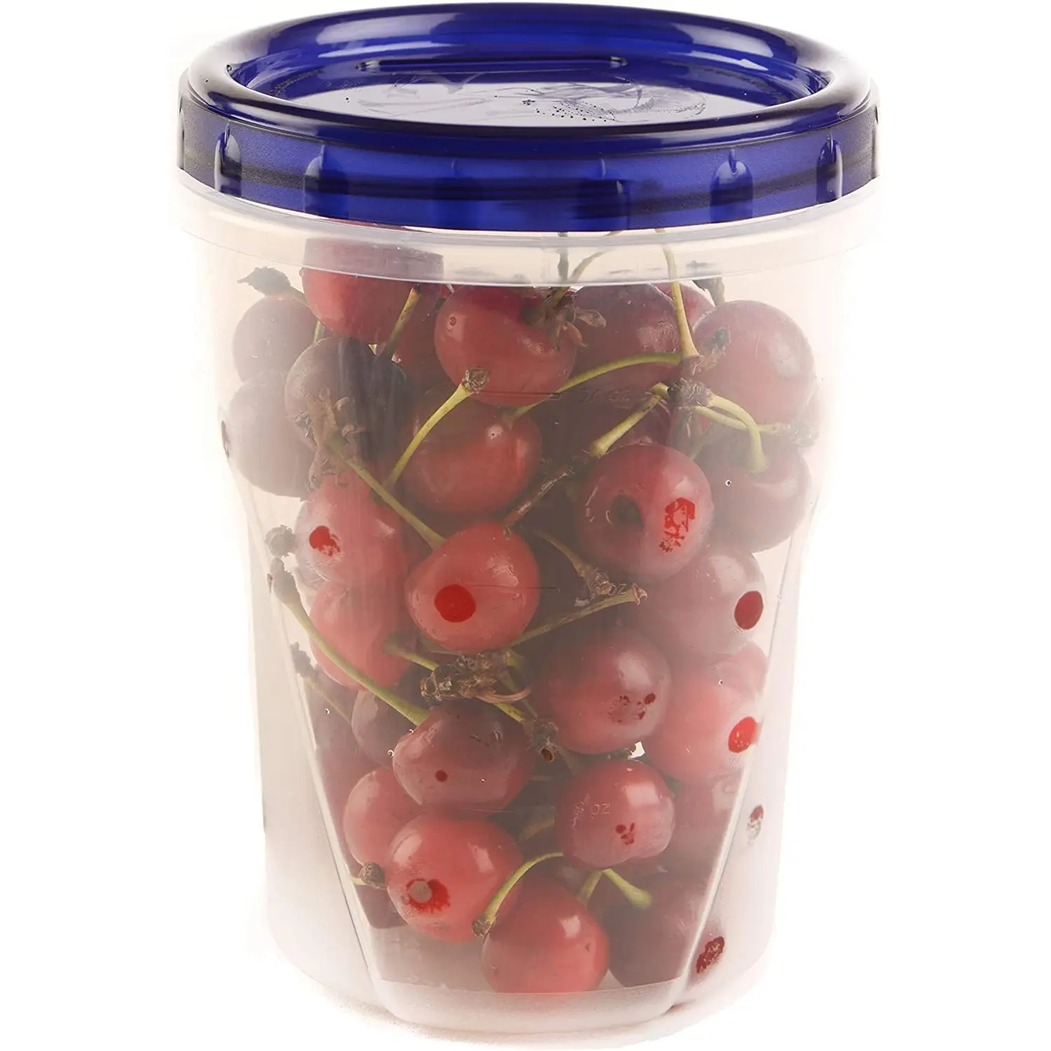[3 PACK] 32 oz Twist Top Storage Deli Containers - Airtight Reusable Plastic Food Storage Canisters with Twist & Seal Lids, Leak-Proof - Meal Prep, Lunch, Togo, Stackable, BPA-Free Snack Containers