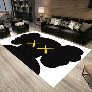 Hypebeast Rug, Sneakerhead Hypebeast Home Decor, Non-Slip Rug, Hypebeast Sneakerhead Decor, Popular Rug, Home Decor, Grey Gift Rug,Halloween V2 Doormat