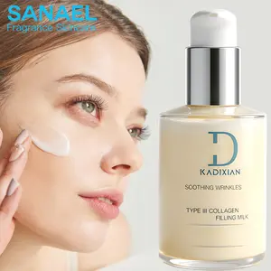 4.23 fl.oz Triple Collagen Essence Lotion, Firming & Moisturizing Skin Lotion, Lightweight Formula with Collagen, Chamomile Extract & Hyaluronic Acid, Facial Skin Care Essence Lotion Suitable for All Skin Types, Korean Skincare