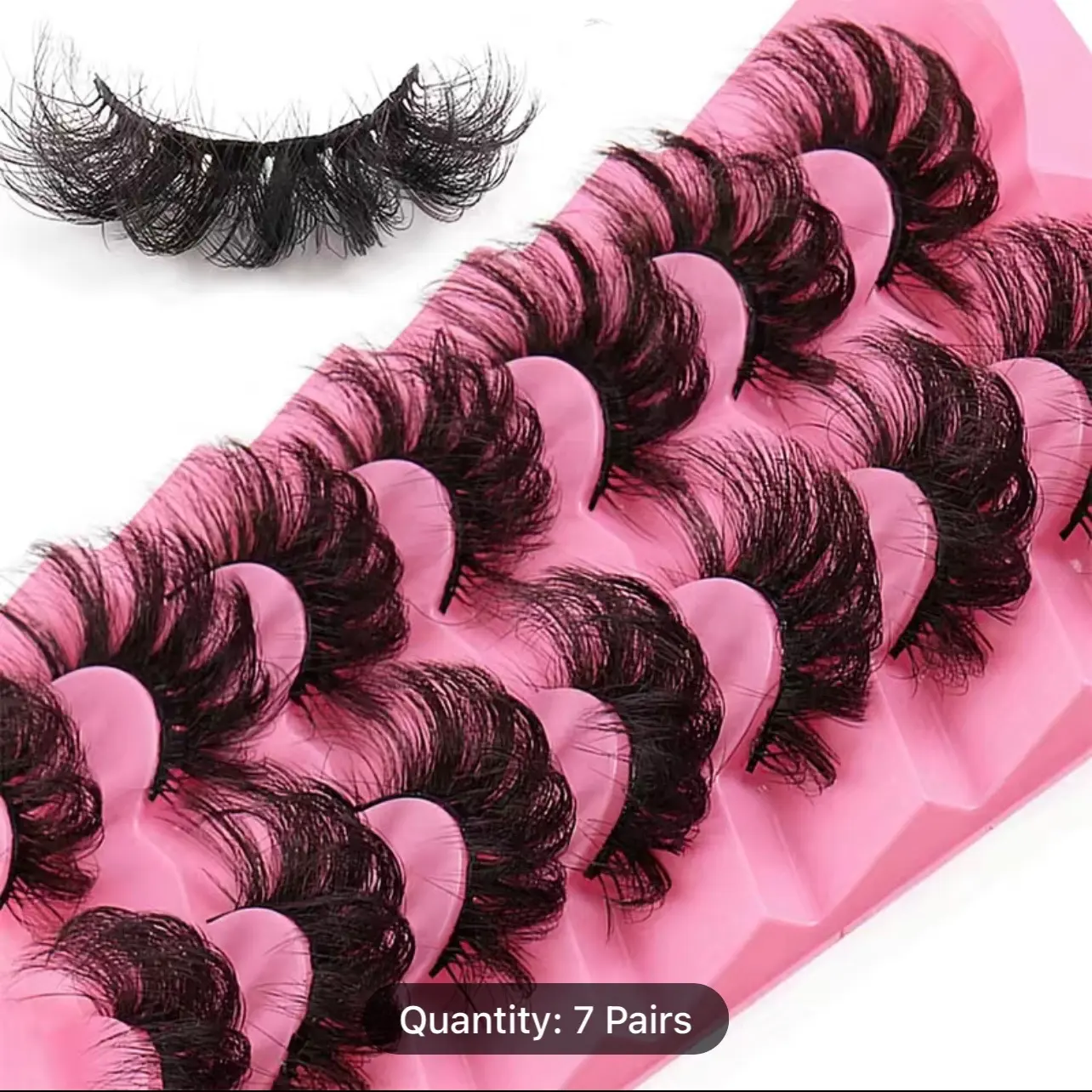 5 pair pack of eyelashes