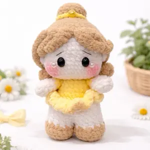 LIVE ONLY!!! Handmade Crochet Figure Keychain Collectibles - Adorable Home Decor or Gifts Soft Yarn Durable Polyester Filling Versatile Design Option