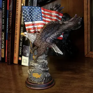 American Flag Eagle Statue American Flag Eagle Statue
