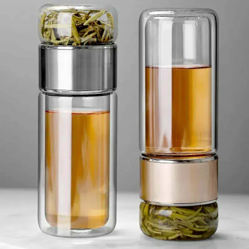 Glass Tea Infuser Bottle