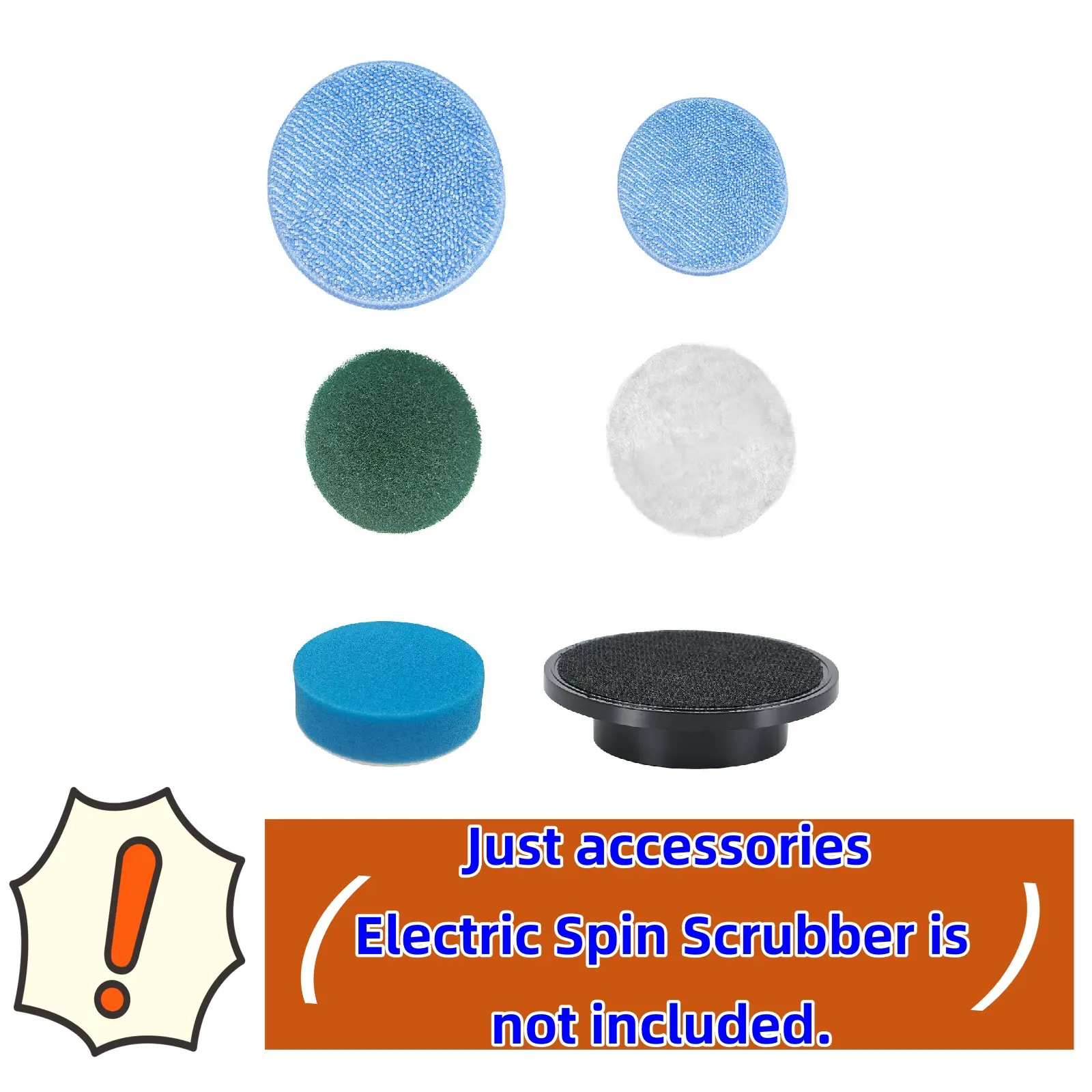 5 cotton brush heads