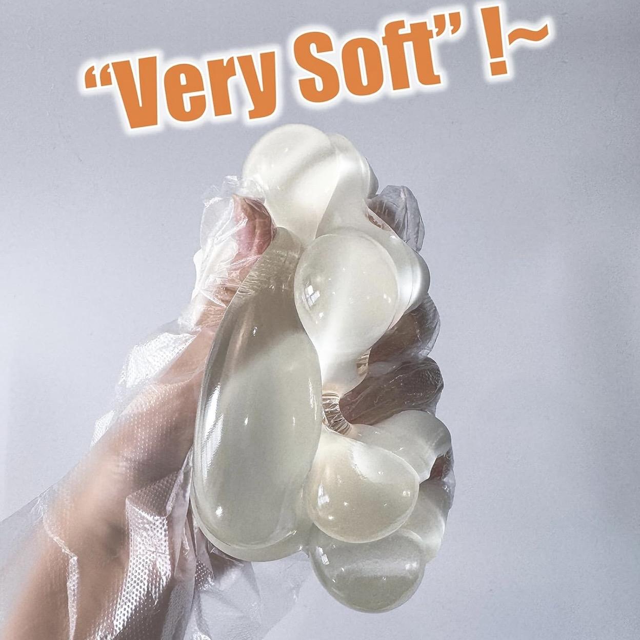 【2025 New】Big Cat Paw Squishy Toy, Clear Cat Paw Squeeze Toys, 5.5in Squishy Stress Relief Toy,Pinching Squishy, Executive Desk Toys Squishy,Soft High Resilience Squishy Toys.