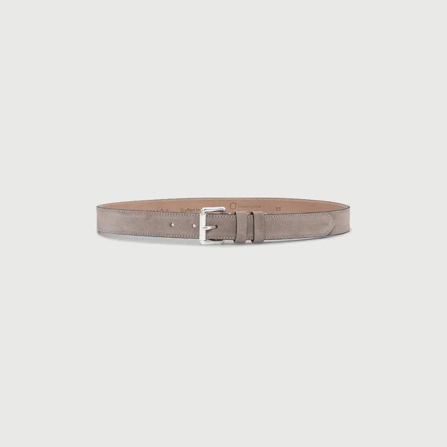 Les Deux Walid Suede Belt - 'Light San'