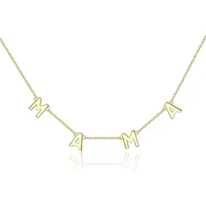 Jstyle Mama Necklace for Mothers, Mom Necklace for New Mom, Positive Mama Gift for First Time Mom, Mama Gifts Mothers Day Gifts for Women