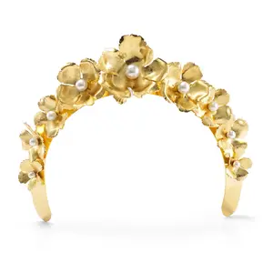 Eden Wide Pearl Crown