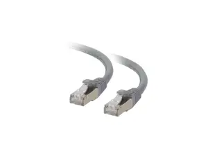 C2G 00778 5ft Cat6 Snagless Shielded (STP) Network Patch Cable - Gray - Category 6 for Network Device - RJ-45 Male - RJ-45 Male - Shielded - 5ft - Gray