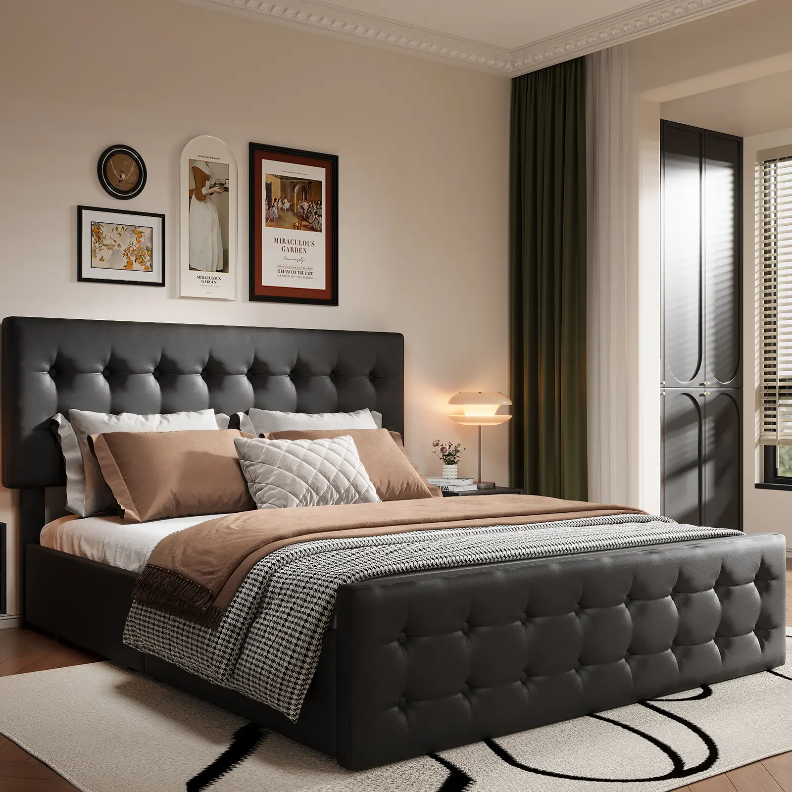 Black PU (DE90-5W01) KING