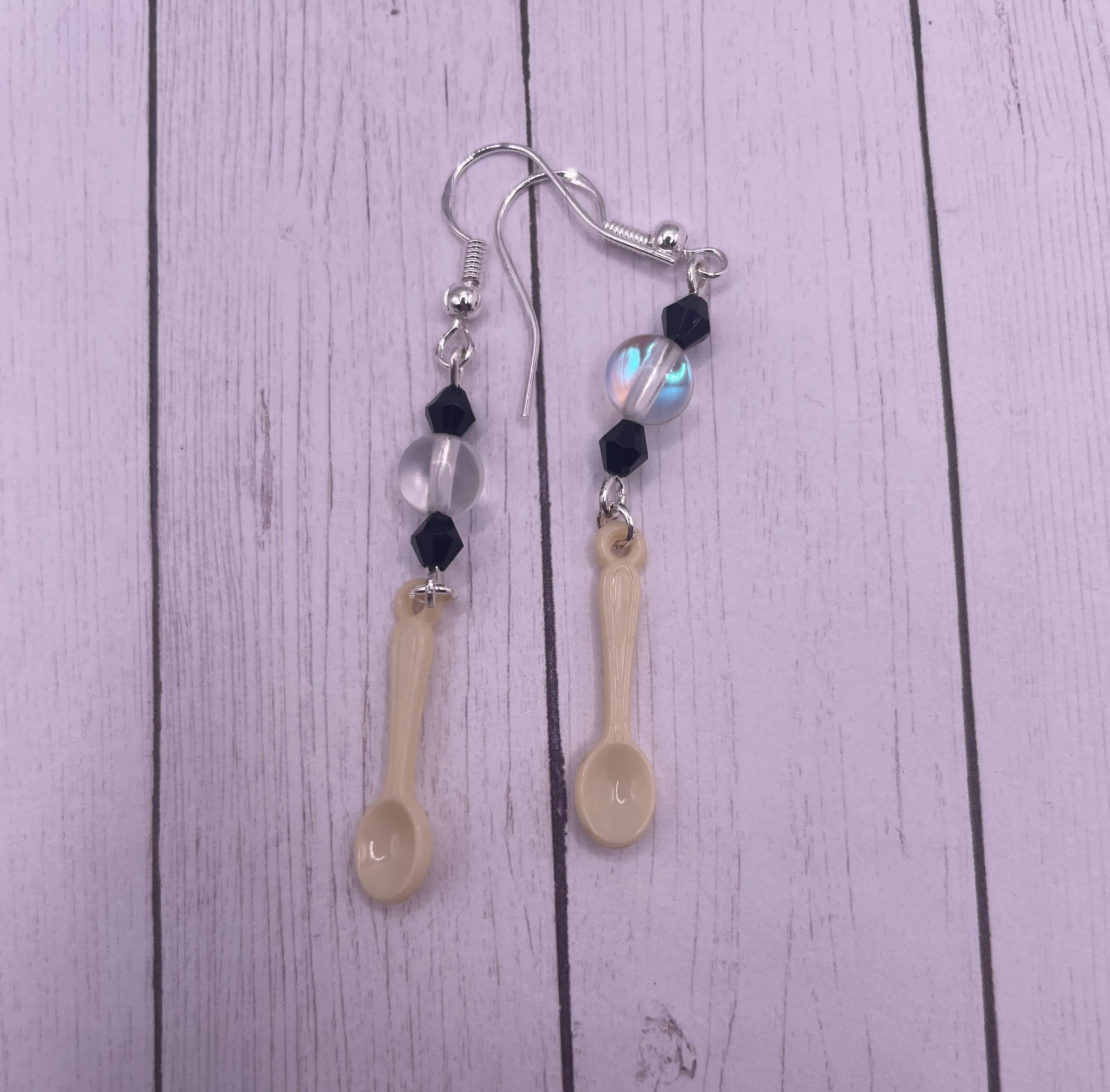 Extra Colorful Spoon Earrings