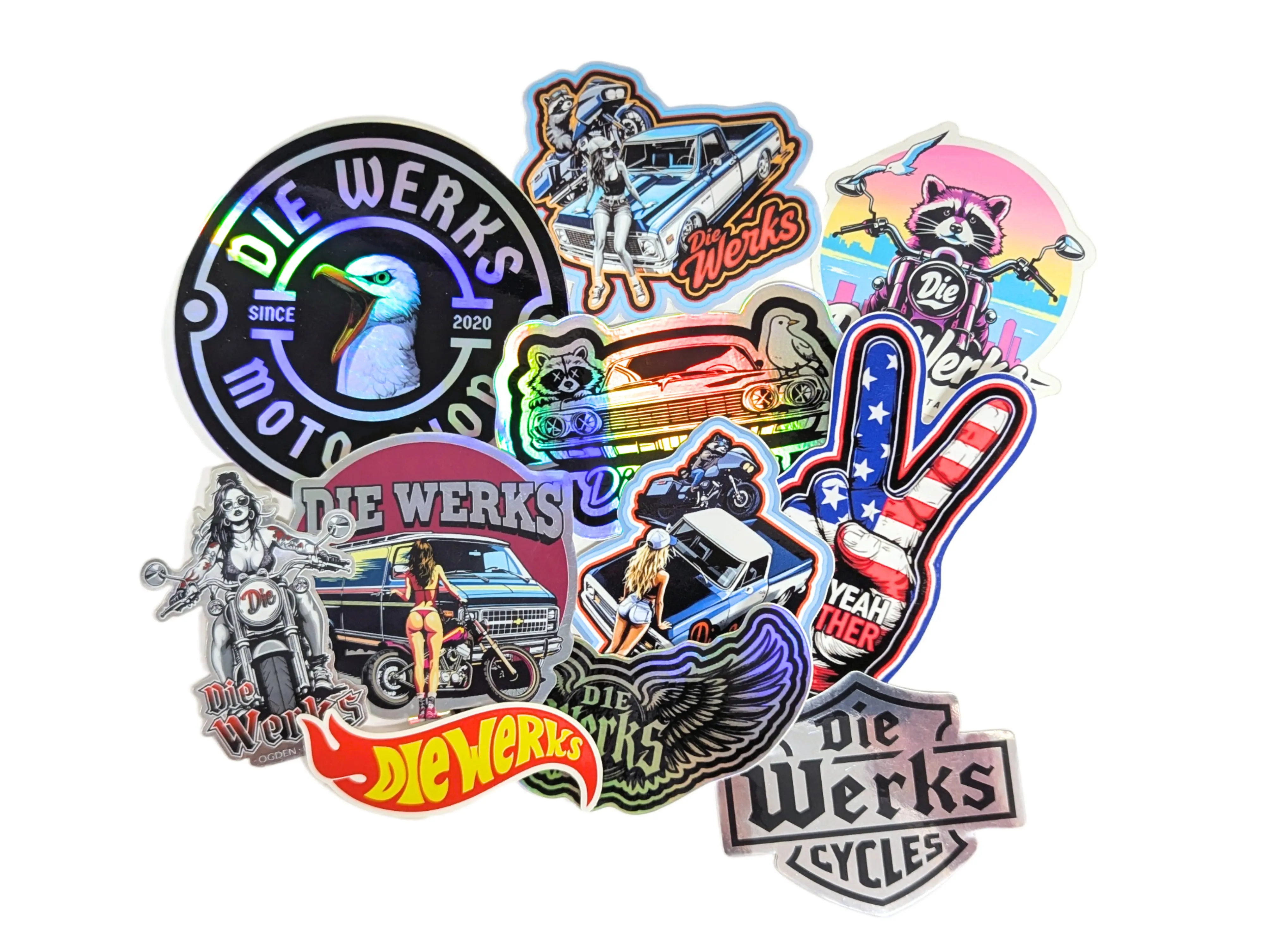 Die Werks Sticker Pack