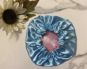 Reversible Satin Bonnet 1-3 mo