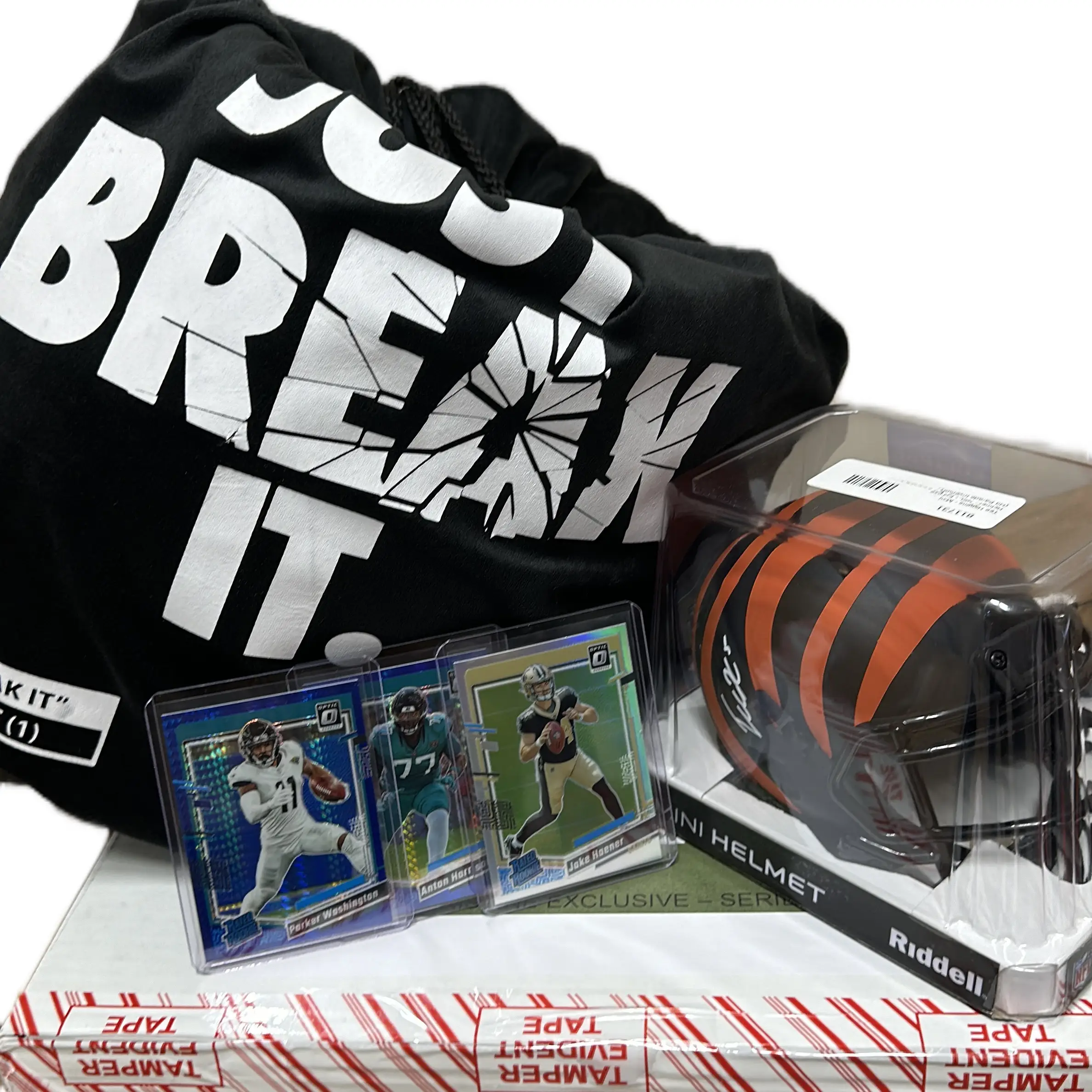 Nfl Trading Cards Plus 1 - Mini helmet Pyd break