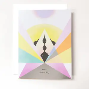 Keep Dreaming greeting card