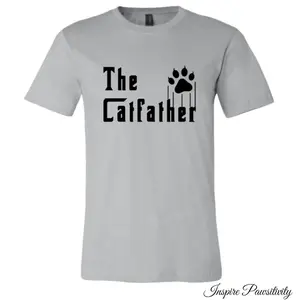 The Cat father Shirt perfect for cat dads. Perfect gift for Christmas, Father's Day or Birthdays. Menswear Top