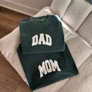 Mom Dad Puff t shirt, New parent gift , Gift for a new mom.