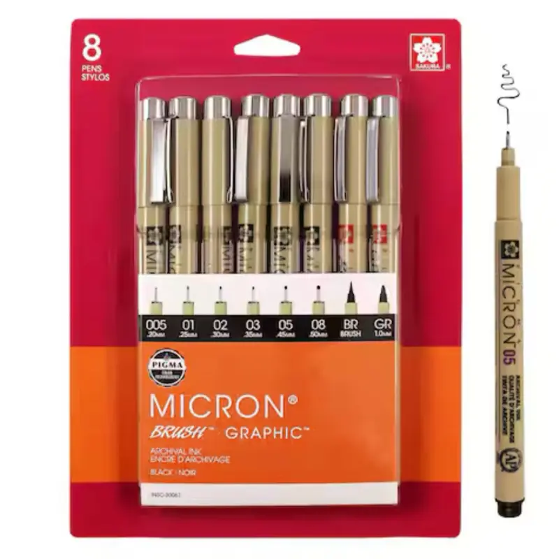 Micron pigma pens
