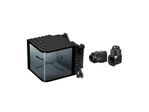 TRYX Panorama CPU Water Block 6.67'' AMOLED Curved Screen 3D Anamorphic Effect Display 2K@60Hz Customizable Content for Intel LGA 1700/1851/1200 AMD AM5/AM4 (L-P0CL-DS0M-G0K)