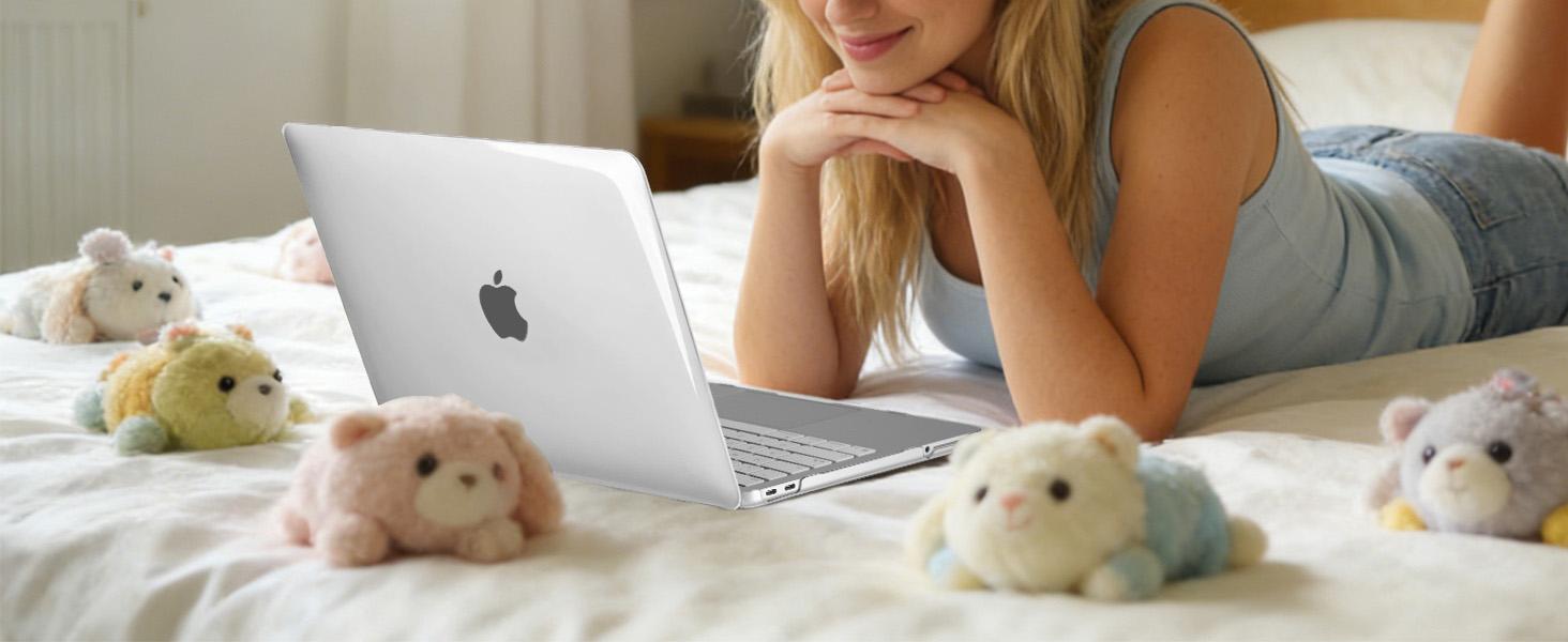 MOSISO Crack-Resistant Cover Compatible with MacBook Neo Case 13 inch 2026 Release Model A3404 with A18 Pro Chip, Protective Hard Shell&Keyboard Cover&Screen Film&Type C, Crystal Clear