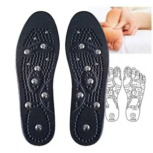 Magnetic Therapy Massage Insoles - Heel Pain Relief & Sleep Support | Foot Therapy Shoe Inserts for Men & Women | Boosts Comfort & Circulation