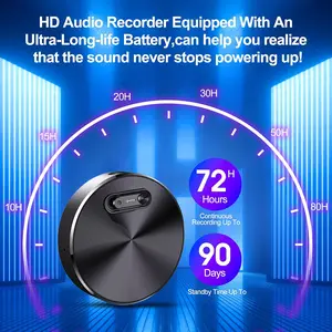 Smart Voice Recorder – One-Touch Recording, HD Noise Reduction,Long Battery, Large Storage, Support voice to text Smart Voice Recorder – One-Touch Recording, HD Noise Reduction,Long Battery, Large Storage, Support voice to text