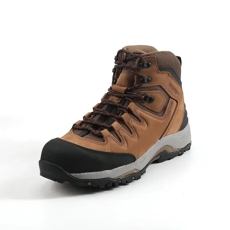 Men’s Steel Toe Work Boots – Slip Resistant Safety Boots for Electricians, Kevlar Midsole, Puncture Proof, Oil/Acid/Alkali Resistant, Durable Rubber Outsole