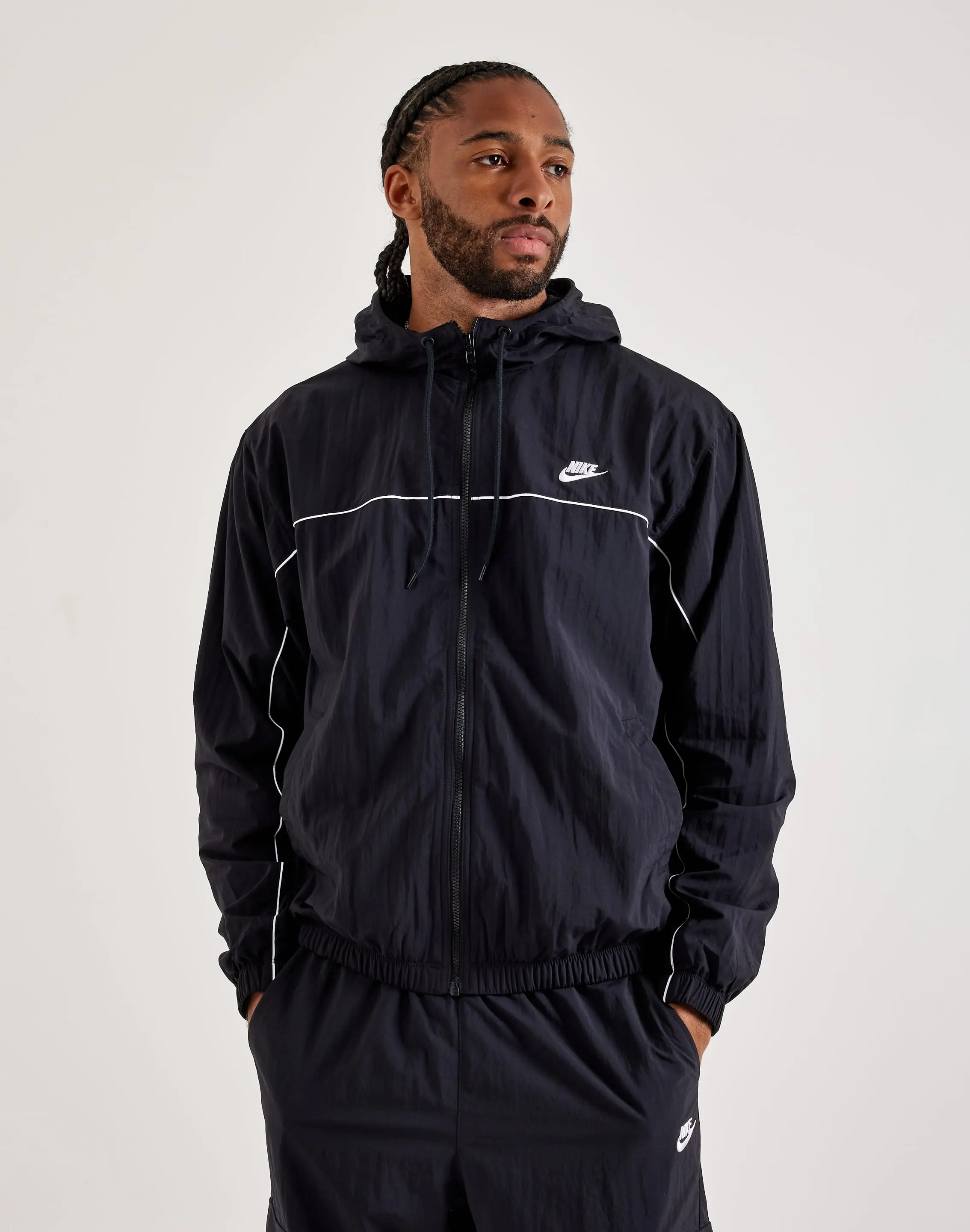 Mens Nike Club Hooded Jacket
