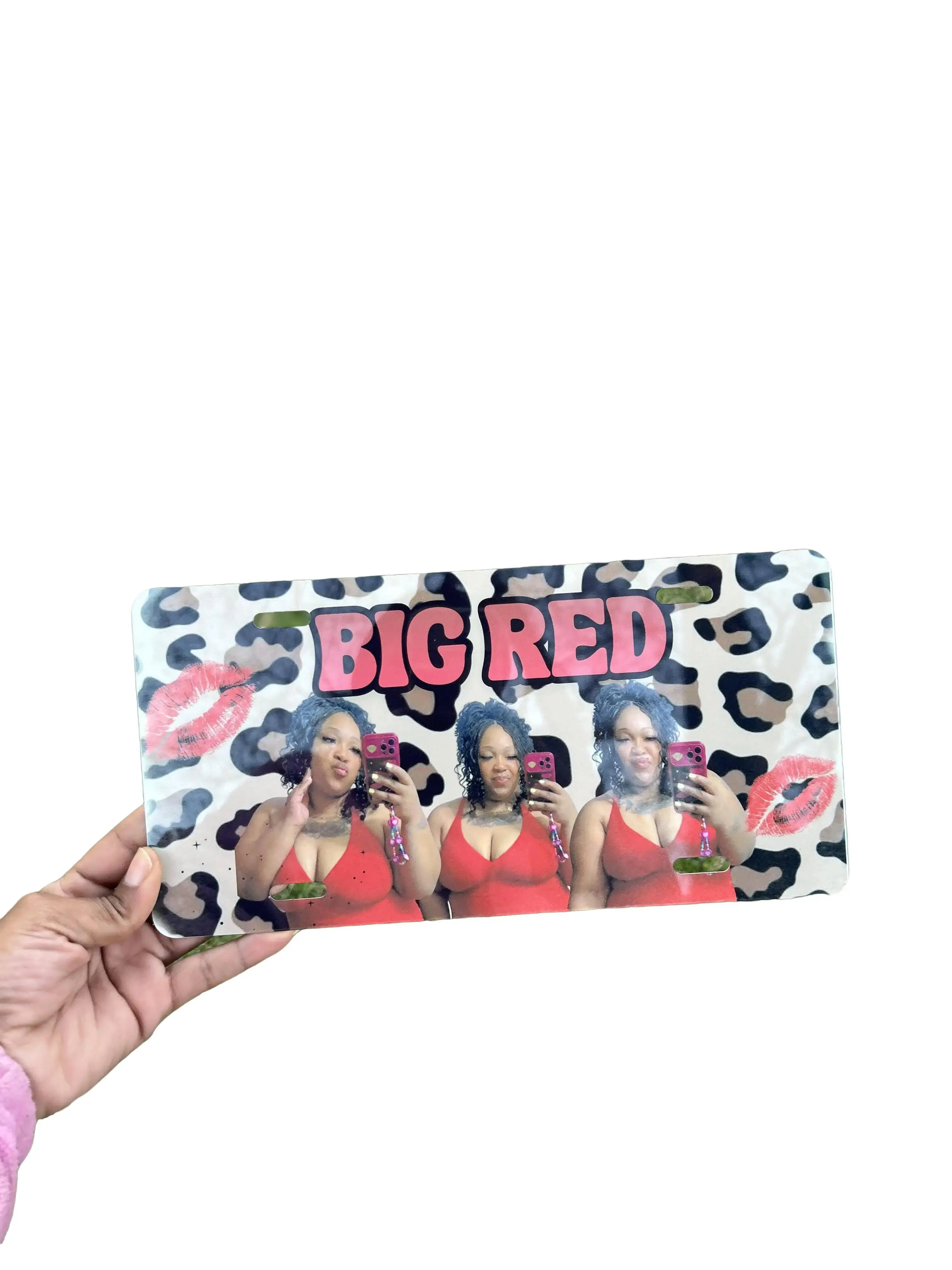 Custom Durable Vibrant License Plate, Car-Truck Exterior Accessory for Graduations, Birthdays