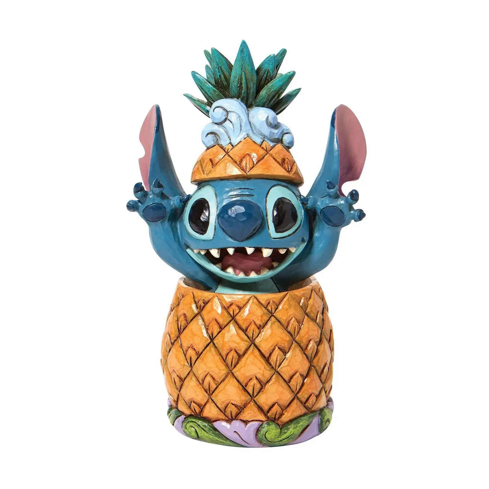 Enesco Disney Traditions Stitch in a Pineapple