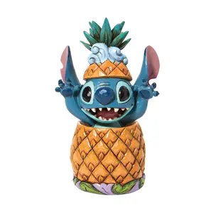 Enesco Disney Traditions Stitch in a Pineapple
