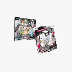 White Flare Binder & Unova Poster Collection Bundle