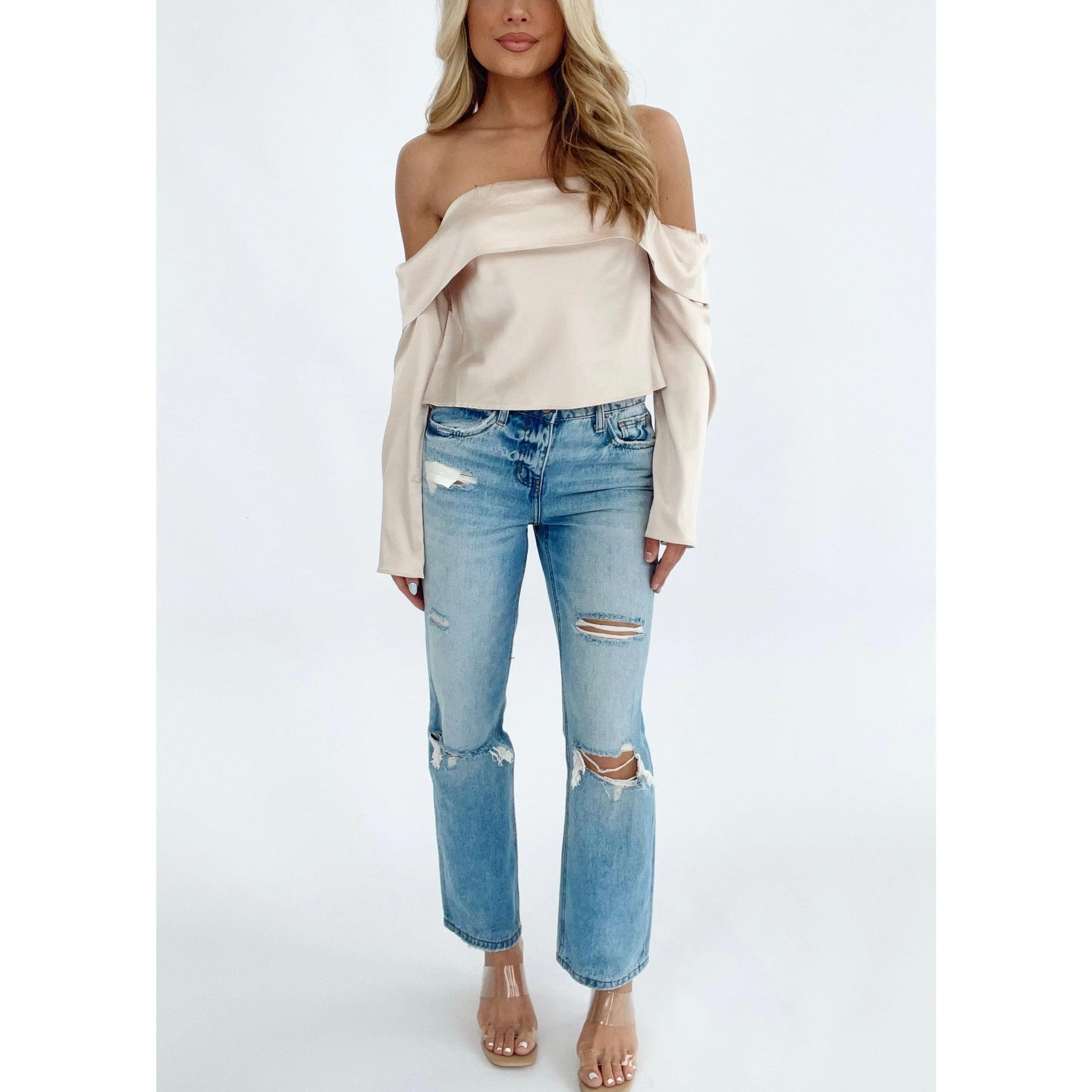 Lovervet High Rise Straight Denim