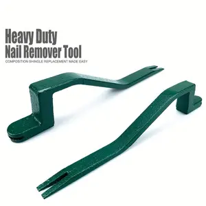 Shingle Pry Bar Heavy Duty Nail Remover Tool  Roof Shingle Remover Professional Roofing Tools Heavy-Duty Multi-Purpose Roof Shingle Remover Tool - Durable Metal Construction, Easy Roofing and Woodworking