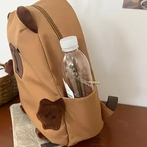 New Cute Cartoon Capybara Student Backpack, Large Capacity Student Backpack