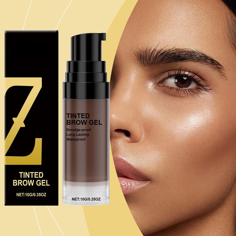 Long-Lasting Defining Brow Gel - Builds Natural Color & Holds All-Day for Sharp, Defined Brows, Smudge-Proof Formula for Customized Looks