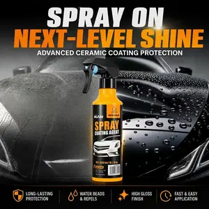 NUAN nano car coating spray-Nano Spray Coating, Ceramic Coating for Cars Superior Water Beading & Long-Lasting Protection cars accessories car stuff