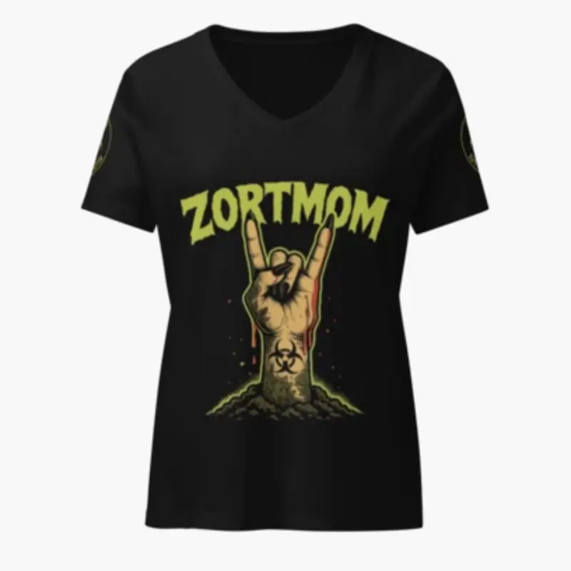 Zombie Mom Graphic Tee – ZORTMOM CCR Division Badge