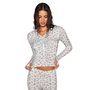 BLARE HOODIE - SNOW LEOPARD : WINTER WILD CARD