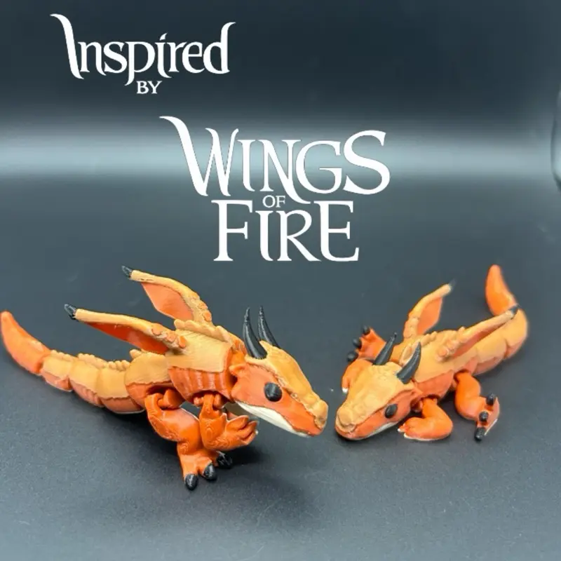 Inspired by Wings of fire articulated mud wing Inspired by Wings of fire articulated mud wing