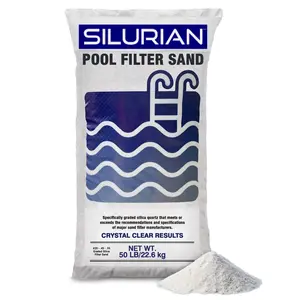U.S. Silica SILURIAN 20 Grade Angular Pool Filter Sand for Optimal Filtration U.S. Silica SILURIAN 20 Grade Angular Pool Filter Sand for Optimal Filtration