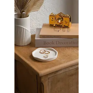 Round Stone Trinket Dish