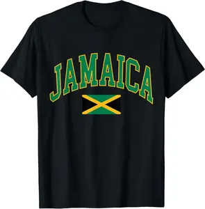 100% Cotton Jamaica Flag T-Shirt