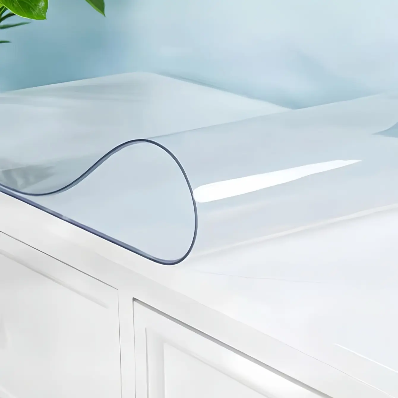 Durable PVC Table Mat, Waterproof & Heat Resistant Multipurpose Desk Pad, Tabletop, Ideal for Home Office Use, Stylish Design, Durable Material