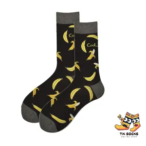 TikSocks|Fun Socks-Banana Socks